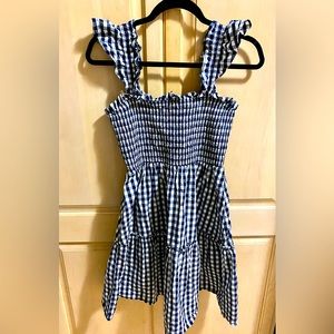 Crown and Ivy smocked dress, size small